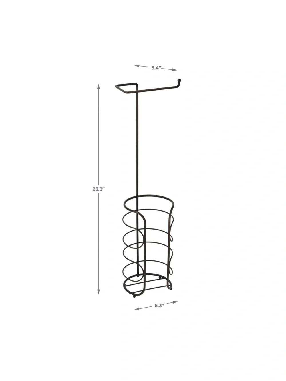 Freestanding Toilet Paper Holder